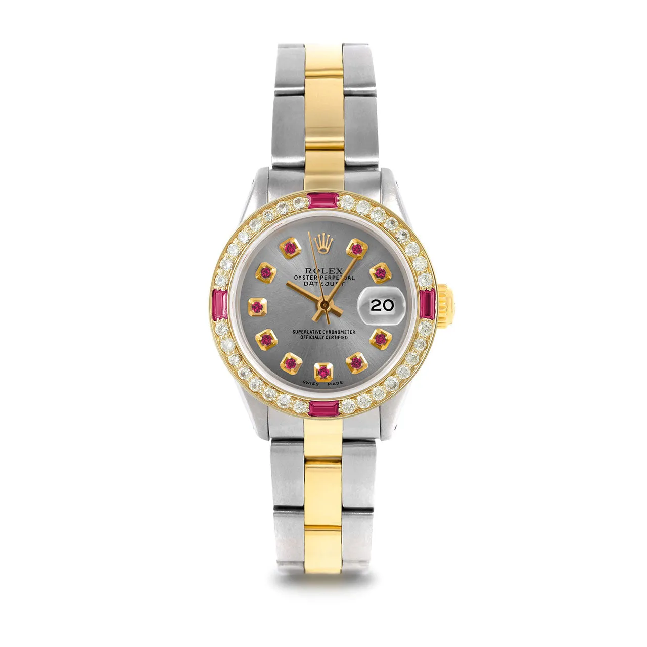 Rolex Datejust 26mm | 6917-TT-SLT-RBY-AM-4RBY-OYS