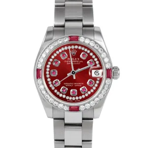 Rolex Datejust 31mm | 178274-RED-STRR-4RBY-OYS