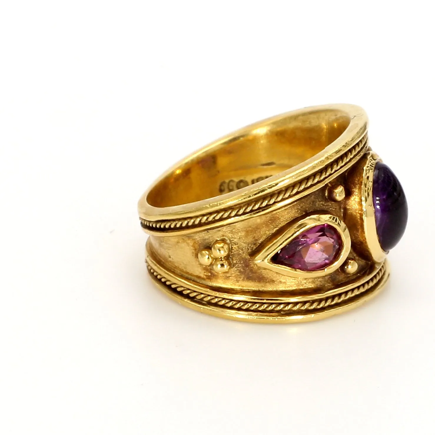 Royal Purple Amethyst Fashion Ring