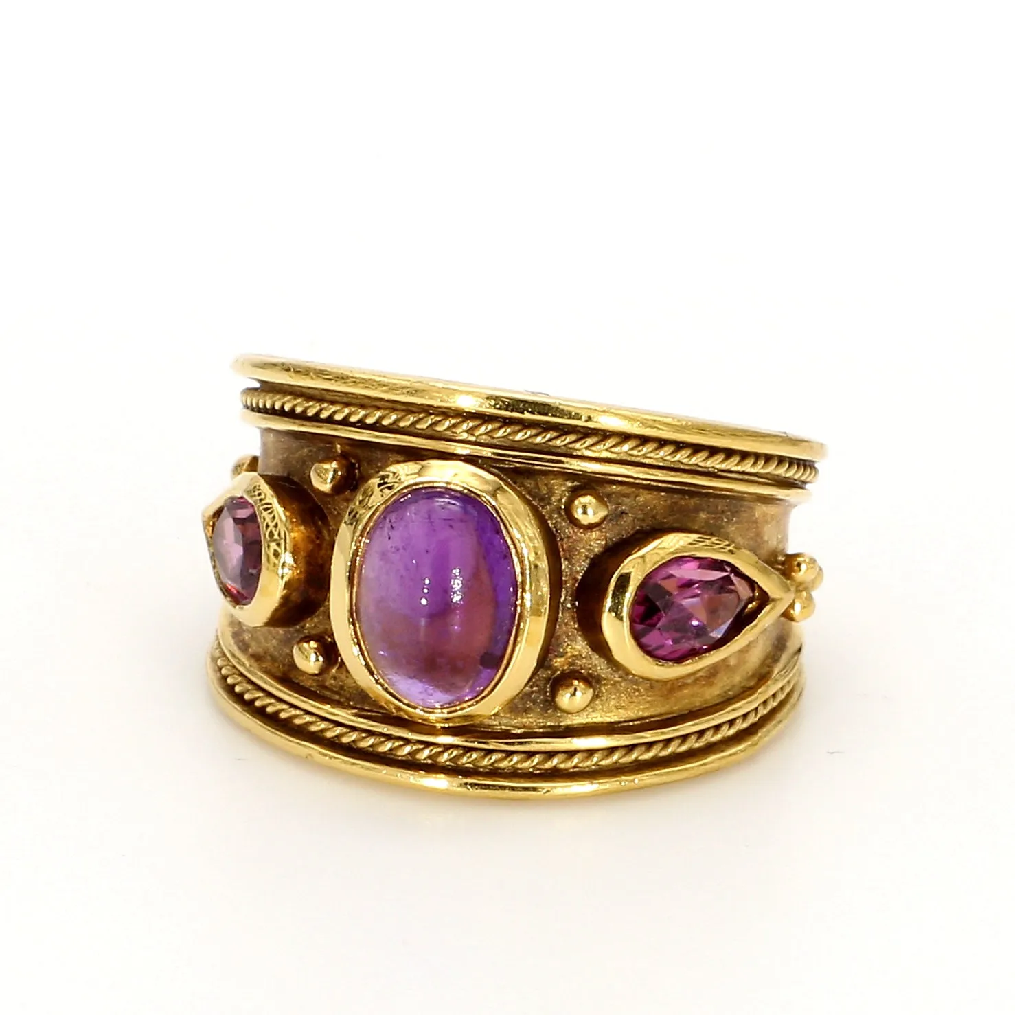 Royal Purple Amethyst Fashion Ring