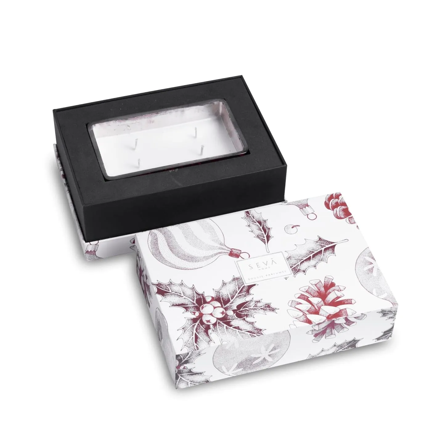 Ruby Jewel Candle - Ornament