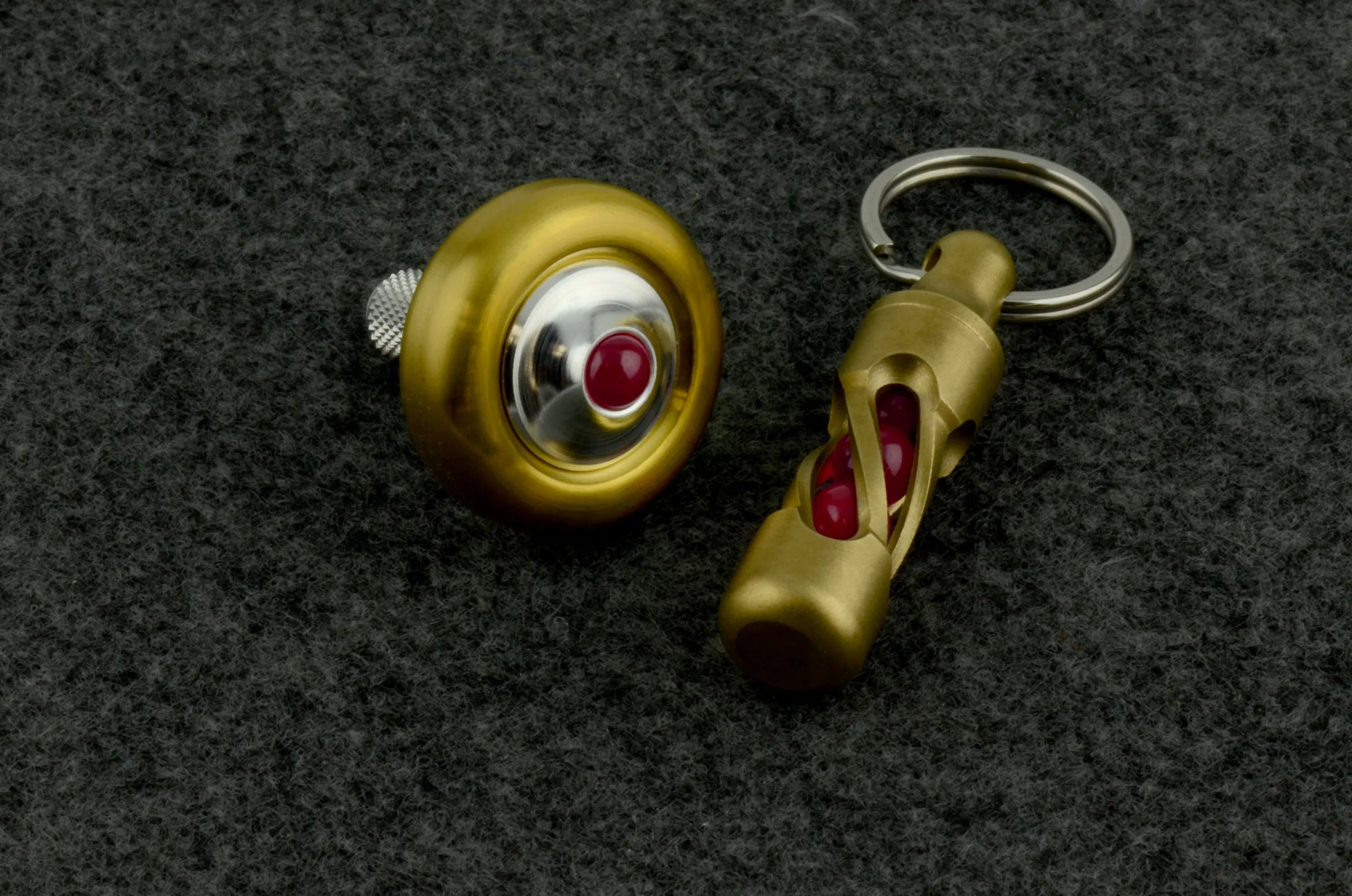 Ruby Keychain Fob