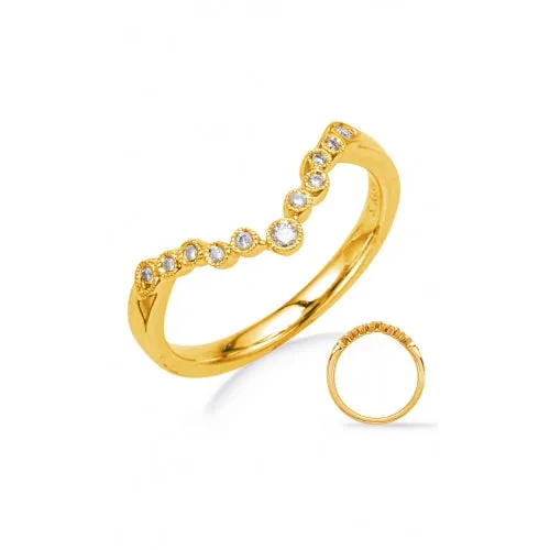 S Kashi & Sons Curved Wedding Band EN8044-B6X4MYG