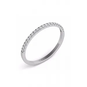 S Kashi & Sons Prong Set Wedding Band EN7370-BWG