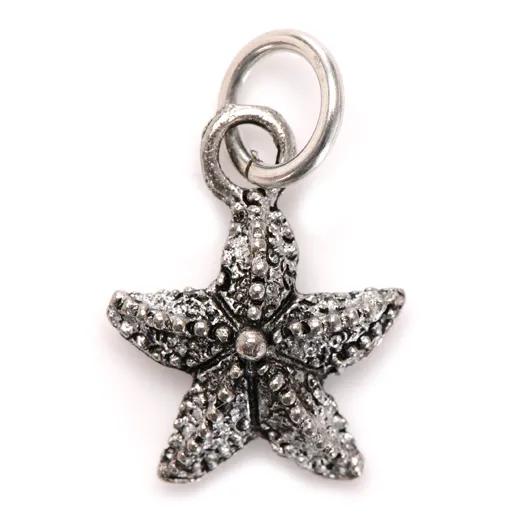 Starfish Charm Silver or Gold