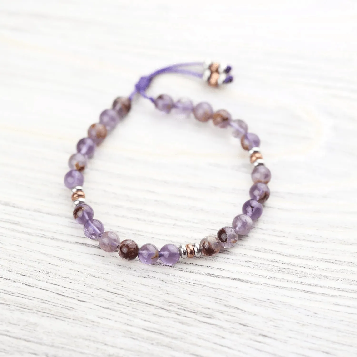 Super Seven Healing Protection Mala & Bracelet Set
