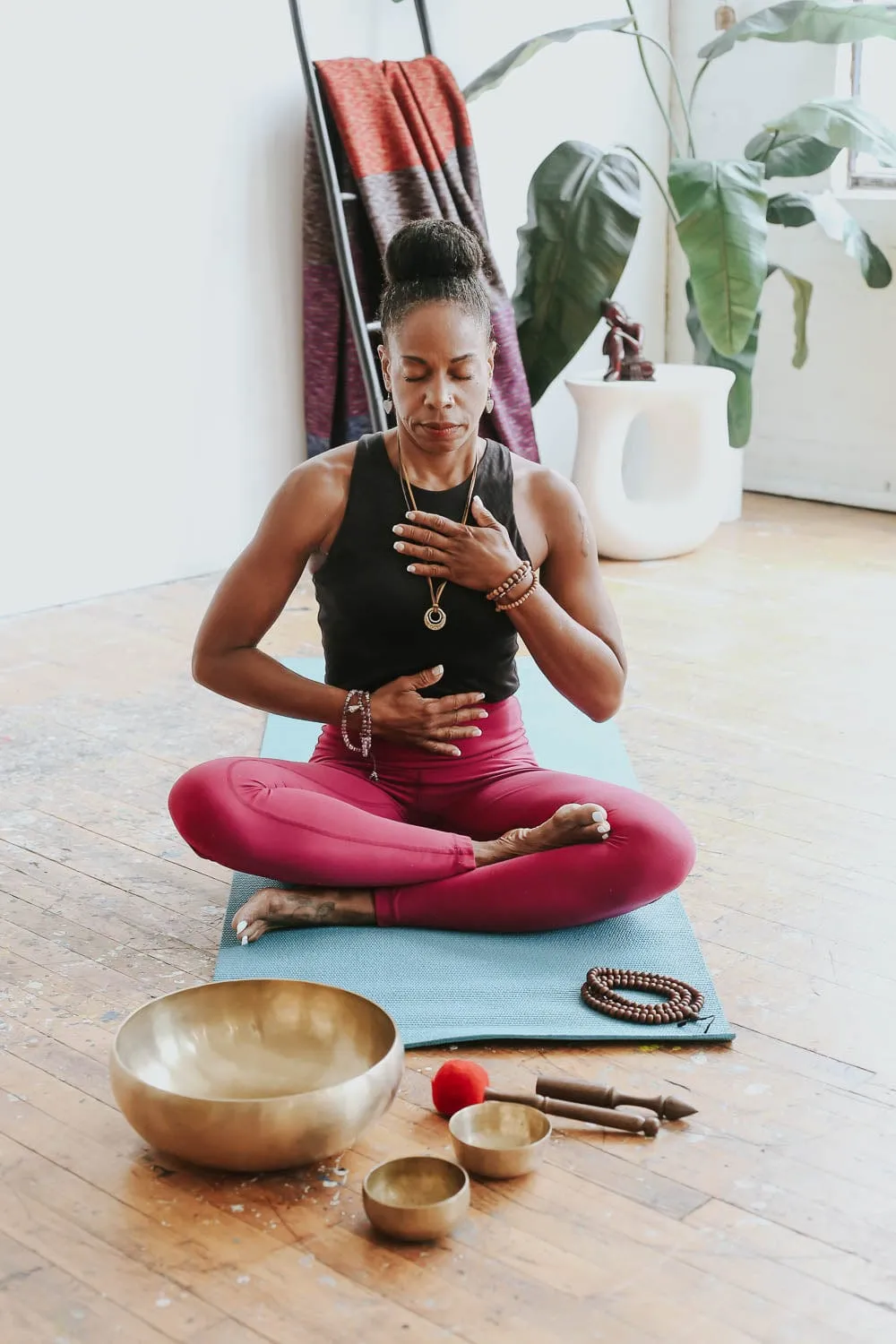 Super Seven Healing Protection Mala & Bracelet Set