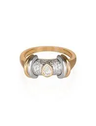 Warrior Full Diamond Drop Ring