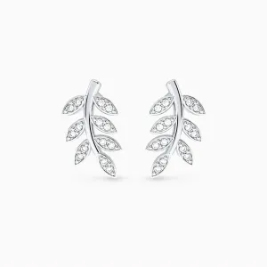White Gold Moderately Royal Diamond Earring
