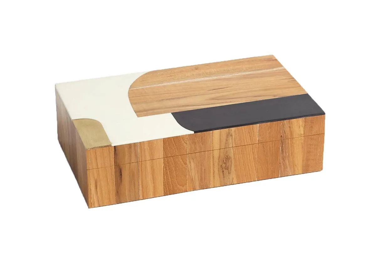 WOODEN INLAID BOX