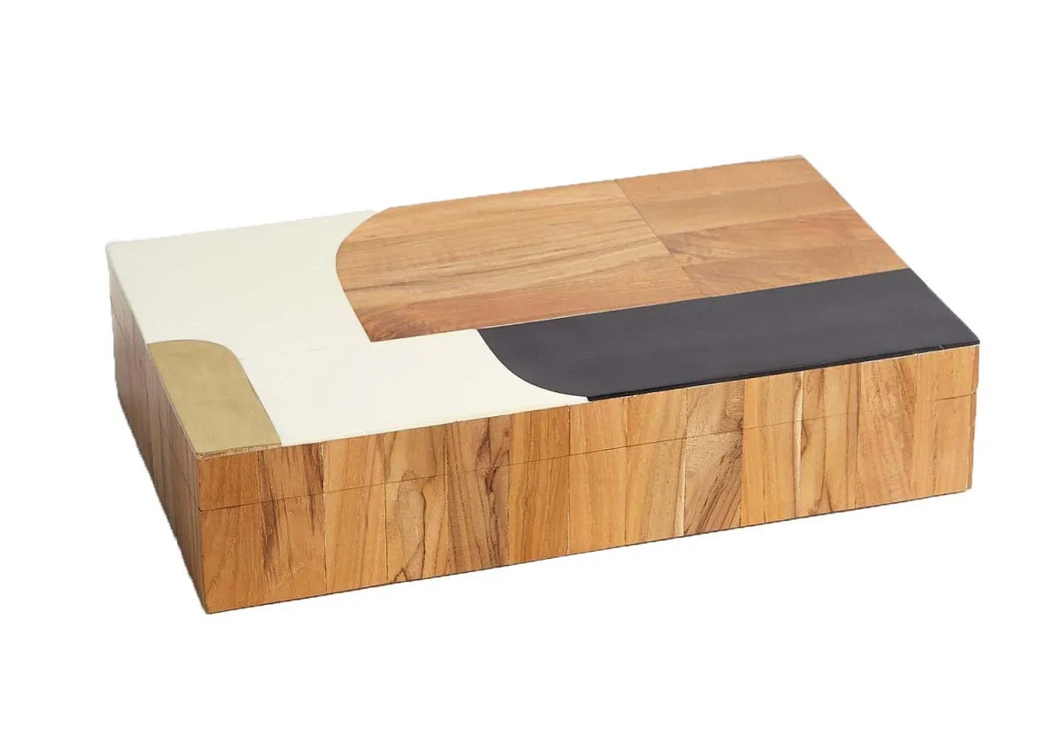WOODEN INLAID BOX